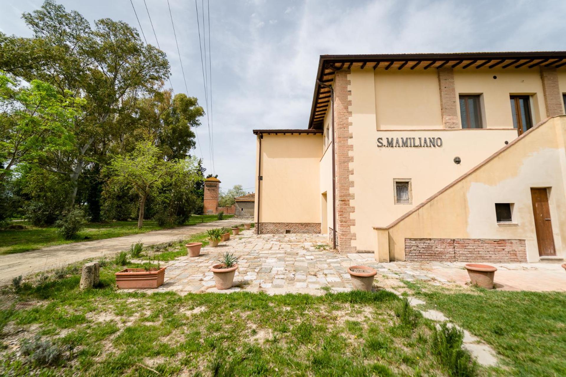 Agriturismo Bio San Mamiliano Grosseto Eksteriør billede